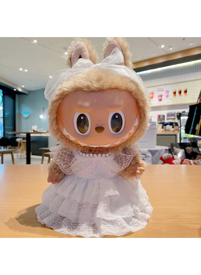 LABUBU 38cm Labubu Plush Doll Outfits - Clothes Only, Doll Not Included 