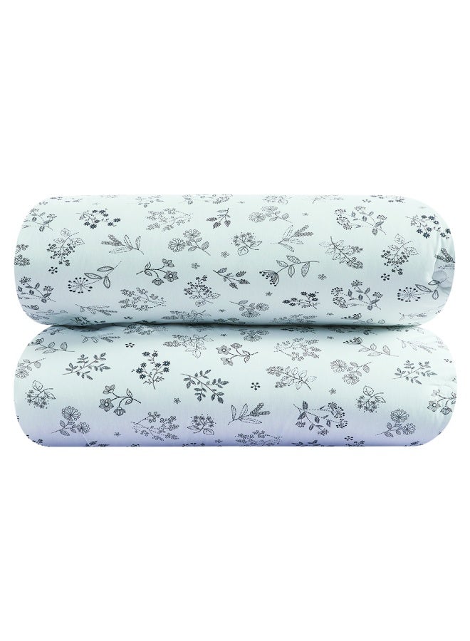 Hours Hours 7-piece comforter set, 100% soft cotton, double-sided, elegant design  - Image 5