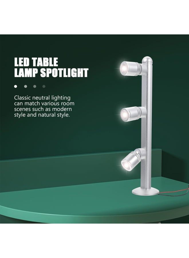 balacoo إضاءة داخلية LED سبوتلايت - سبوتلايت عرض من سبائك الألمنيوم خفيفة الوزن للأعمال الفنية والمجوهرات سهل التركيب متعدد الاستخدامات وعملي - Image 2
