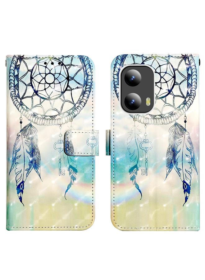 S-TOP Case For Motorola Moto G Play 5G 2024 3D Painting Horizontal Flip Leather Phone Case - Image 3