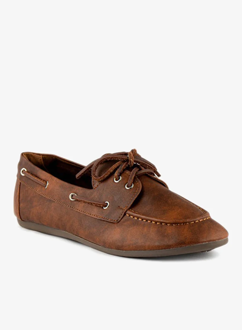 فينتشي أحذية مسطحة للنساء ذات أصابع مستديرة