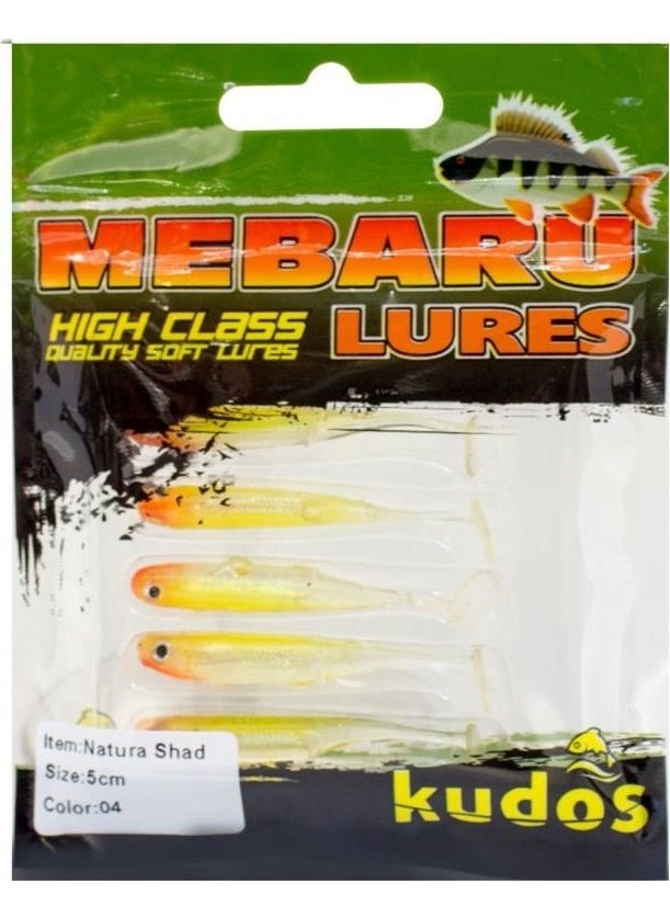 Kudos - Natura Shad 5 Cm Silicone Bait - Image 1