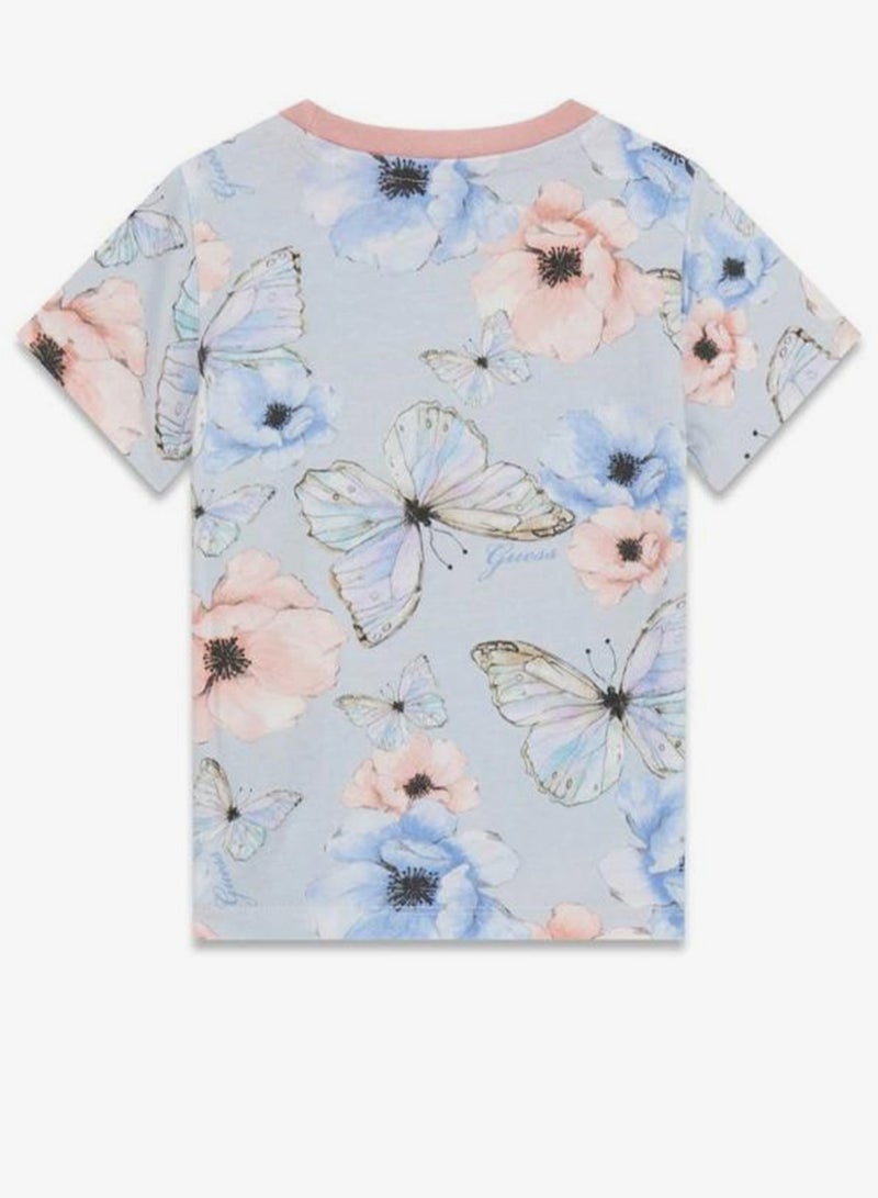 GUESS Infant Graphic Crew Neck T-Shirt - Image 2