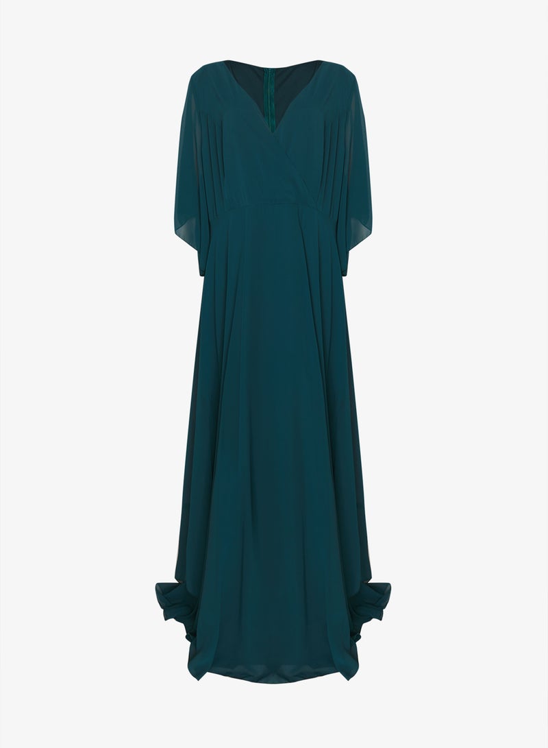 Ella Plus Flouncy Sleeve A-line Dress - Image 1