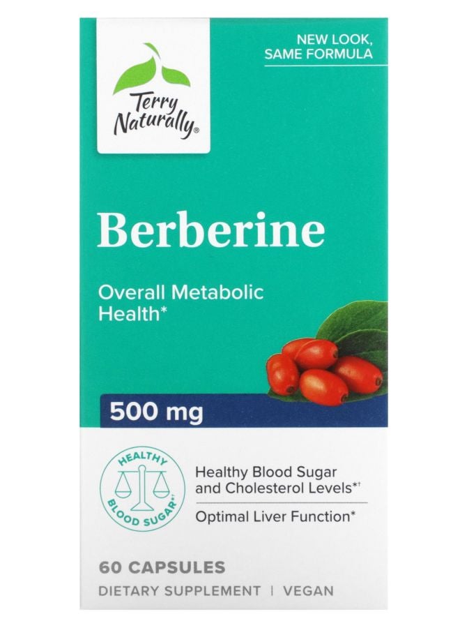 Terry Naturally Berberine 500 mg 60 Capsules