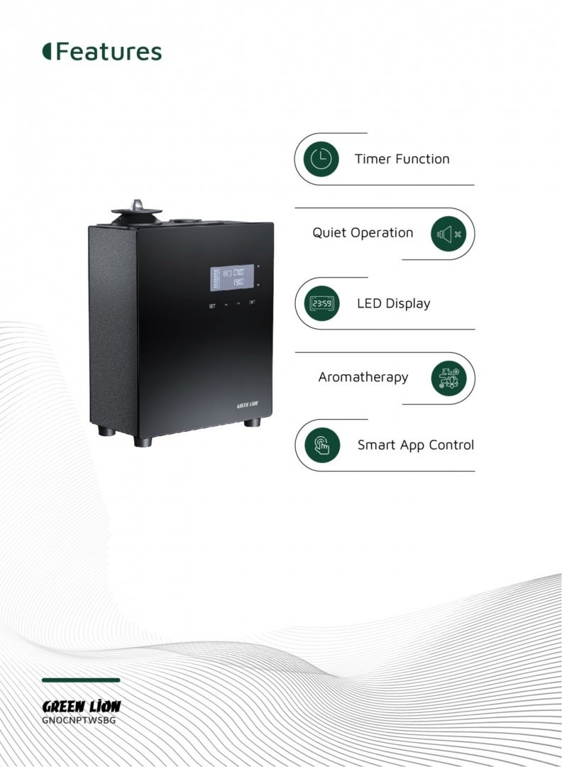 جرين ليون موزع العطور الذكي جرين ليون سمارت سينت برو، أسود - Image 1