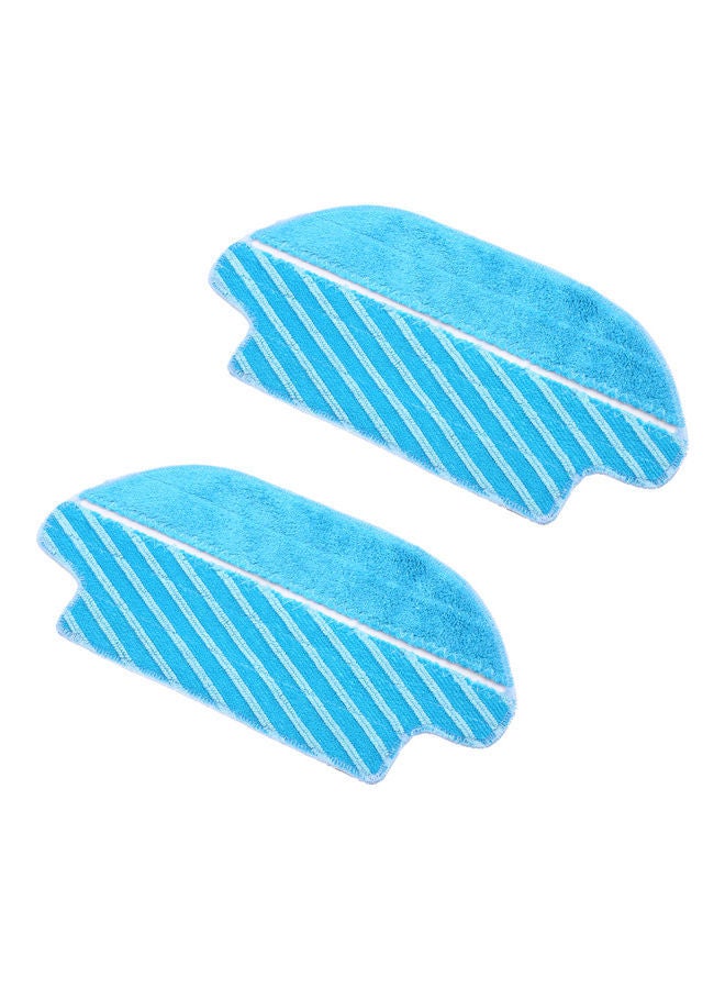 NIBEMINENT 2-Piece Mopping pads Replacement for Vacuum Cleaner Blue - Image 2