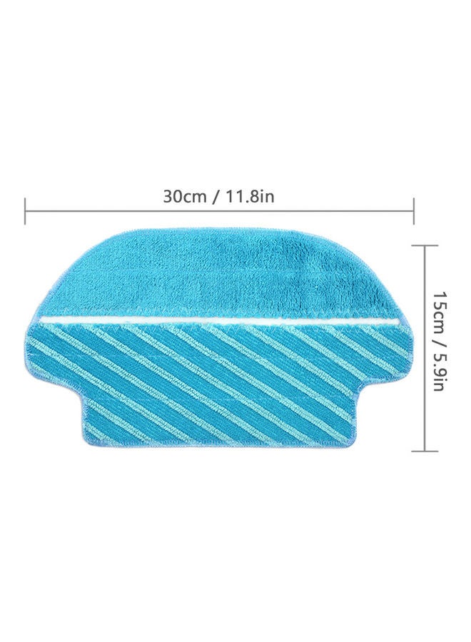 NIBEMINENT 2-Piece Mopping pads Replacement for Vacuum Cleaner Blue - Image 5