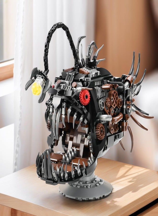 BNG Mechanical Fish Building Set for Adult,Ocean Animal Building Blocks Toy,Collectible Decor for Home or Office,STEM Gift for Teens Boys Girls 8+ (1038PCS) - Image 5