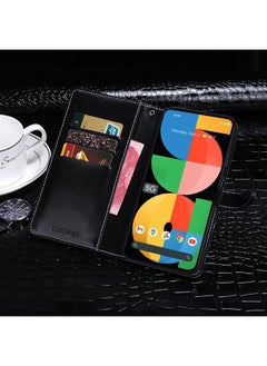 IDEWEI Case For Google Pixel 8 Pro Crocodile Texture Leather Phone Case  - Image 3