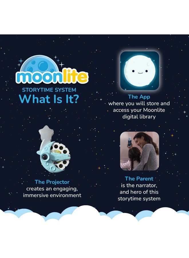 Moonlite Storytime Mini Projector With 4 Mickey Mouse And Friends Stories A Magical Way To Read Together Digital Storybooks Fun Sound Effects Learning Gifts For Kids Ages 1 And Up - Image 5