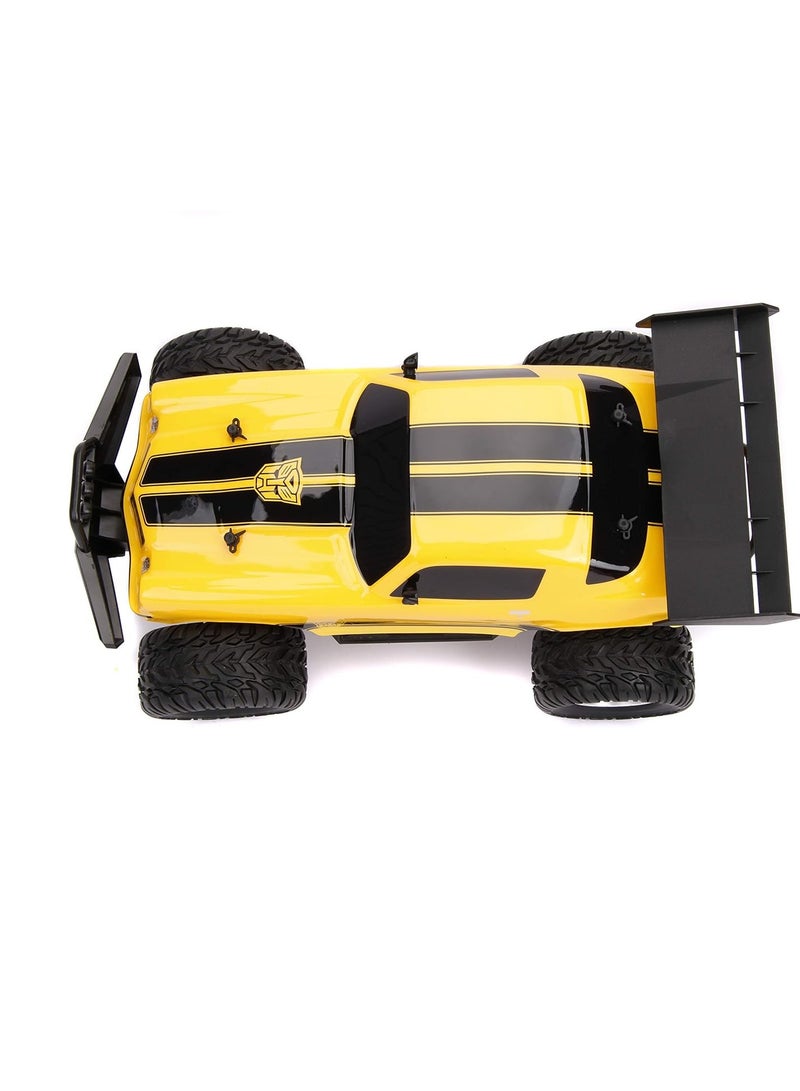 JADA Toys Transformers Bumblebee 1977 Chevy Camaro Elite Off Road 4x4 RC , Yellow - Image 3