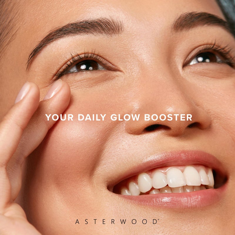 Asterwood Vitamin C Face Serum - with Hyaluronic Acid - Smoothing, Hydrating, Stimulates Collagen Production - Fragrance-Free - 8 Fl Oz - Image 4