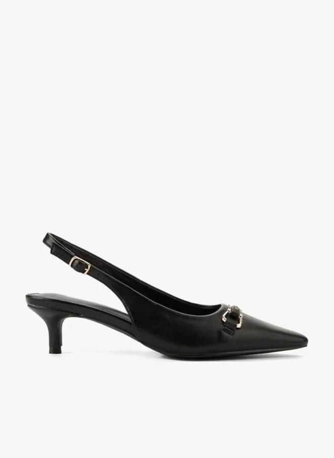 Flora Bella By Shoexpress Flora Bella Women Pointed Toe Kitten Heel Shoes