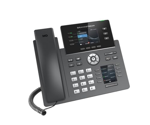Grandstream GRP2614 IP Phone | 4 Lines, 6 SIP Accounts | 2.8-Inch Color Display | Dual-port Gigabit Ethernet with Integrated PoE - Image 2
