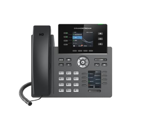 Grandstream GRP2614 IP Phone | 4 Lines, 6 SIP Accounts | 2.8-Inch Color Display | Dual-port Gigabit Ethernet with Integrated PoE - Image 1