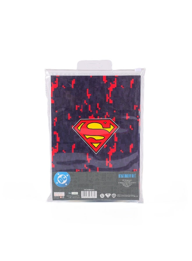 Warner Bros. Superman Superpower Stationery 10Pc Ziplock Set - Image 2