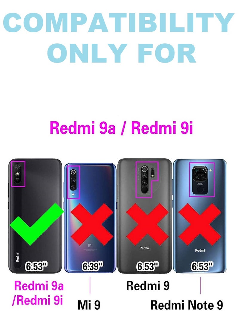 Super 2 Pieces Tempered Glass Screen Protector Clear Designed For Xiaomi Redmi 9A Full Screen Coverage And Bubble Free - Image 3