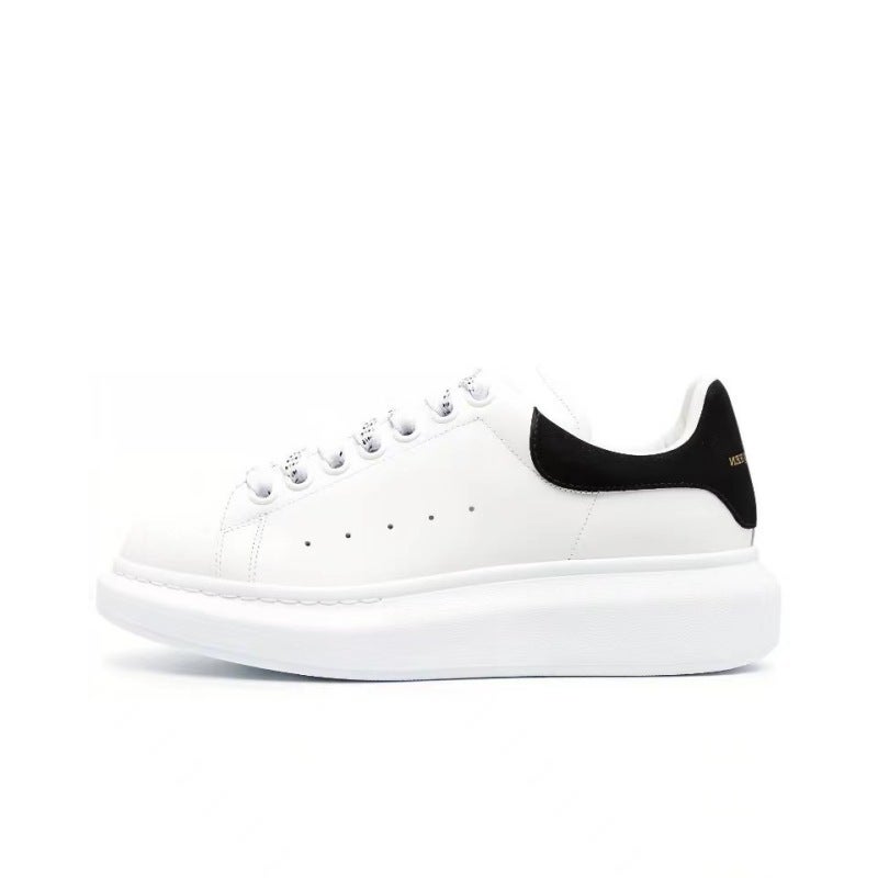 Luxury High-End Mcqueen New Fashion Versatile Breathable Sneakers Casual Sports Shoes Breathable Height-Increasing Shoes - Image 1