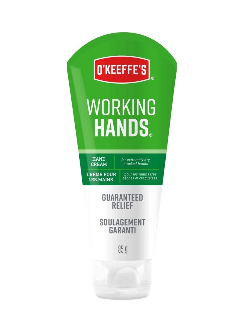 O'Keeffe's كريم اليدين من O'Keeffe's Working Hands للأيدي شديدة الجفاف والمتشققة، يعالج ويخفف ويصلح، ويعزز مستويات الترطيب، 3 أونصة/85 جرام - Image 1