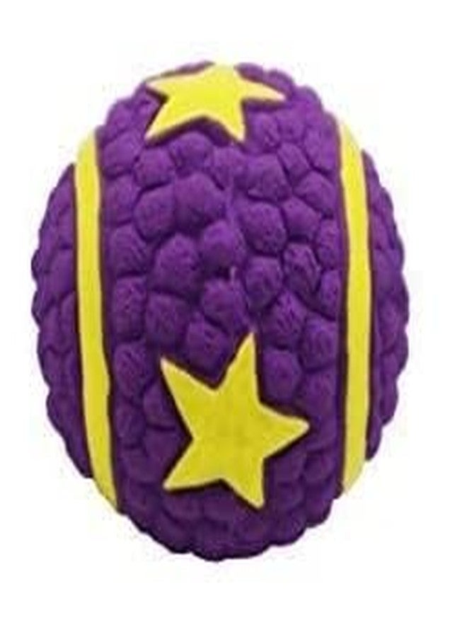ChumsPet Soft Latex Squeaky Star Ball Dog Toy for Dogs, Cats, Puppies & Kittens | Small Size Chew, Teething, Fetch & Play Toy - Image 1