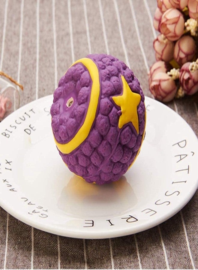 ChumsPet Soft Latex Squeaky Star Ball Dog Toy for Dogs, Cats, Puppies & Kittens | Small Size Chew, Teething, Fetch & Play Toy - Image 2