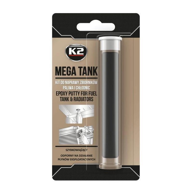 K2 Mega Leaking Car Tank/2 K Epoxy Putty For Fuel Tank Repair Putty - Auto Tank Steel Pla Stilin, 28 g Custom sizing alternatives