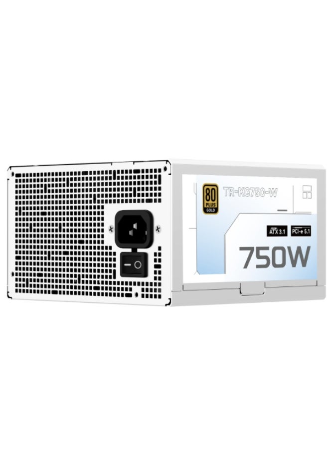 Thermalright THERMAL RIGHT TR-KG750W 80+ Gold modular PSU, ATX 3.1 - White  - Image 3