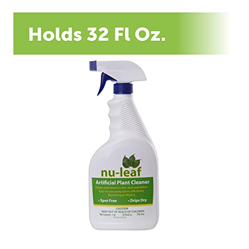 Nudell Nu-Leaf Spray & Drip-Dry Artificial Tree and Silk Plant Cleaner 32 FL.OZ (T9996) - Image 2