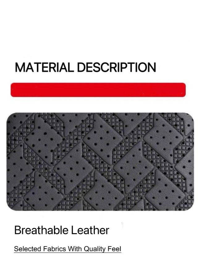 Generic Universal Waterproof Car Armrest Cover, 4 in 1 Car Armrest Cushion, Car Center Console Armrest Pillow,Cup Holder,Mobile Phone Storage Bag and card storage,Car Accessories (Black) - Image 3