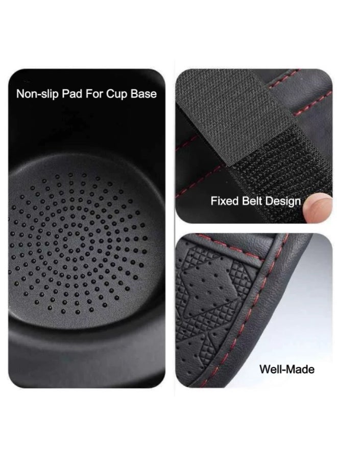 Universal Waterproof Car Armrest Cover, 4 in 1 Car Armrest Cushion, Car Center Console Armrest Pillow,Cup Holder,Mobile Phone Storage Bag and card storage,Car Accessories (Black) - pzsku/ZD8A17C3B111274363C73Z/45/_/1739976136/e88c0a80-15d8-4c0e-b058-7ba75feaf70b