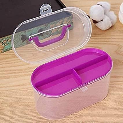 SHOPELLA Double Layer Portable Travel Sewing Kits Box with Color Needle Threads Scissor Pin Hand Work Sewing Box Handwork Accessories Pack of 1 - Image 2