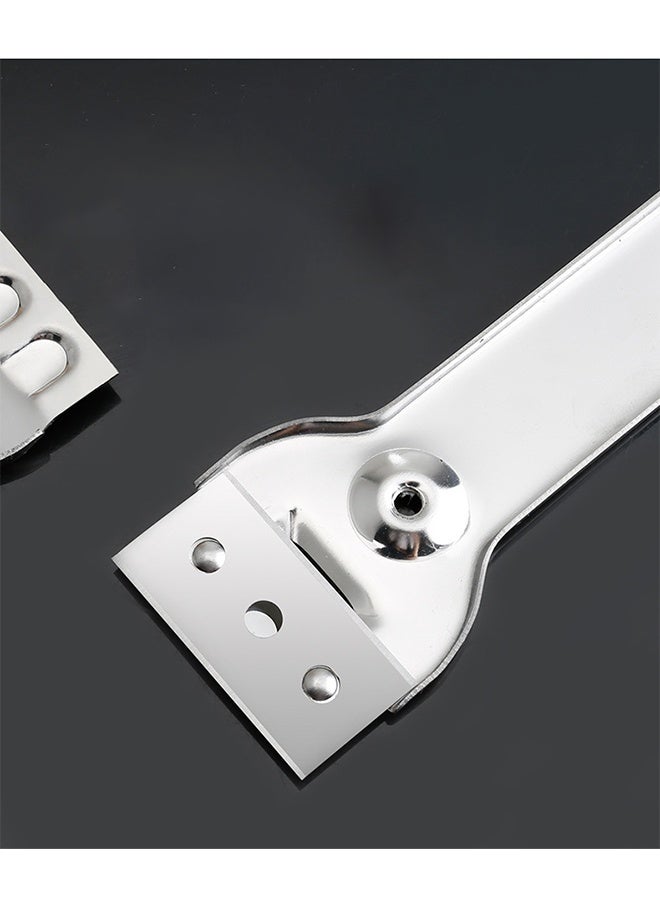 1 قطعة مكشطة تنظيف، مكشطة متعددة الأغراض مع شفرة، مكشطة طلاء، منظف أوساخ الزيت، منظف مطبخ لأسطح الطهي الحرارية الخزفية، أداة تنظيف - Image 4