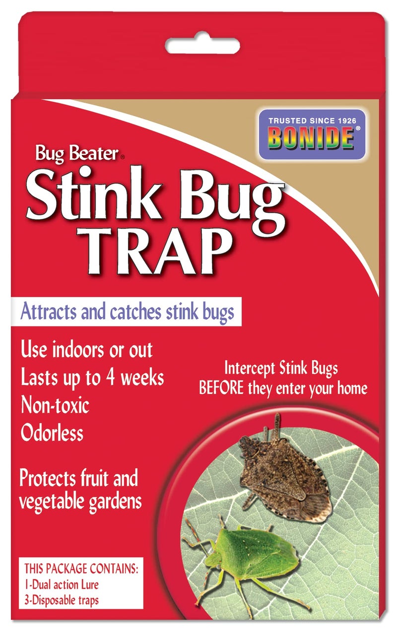 Bonide Bug Beater Stink Bug Trap, Attracts and Catches Stink Bugs Indoors and Outdoors, Long Lasting and Odorless Protection - Image 1