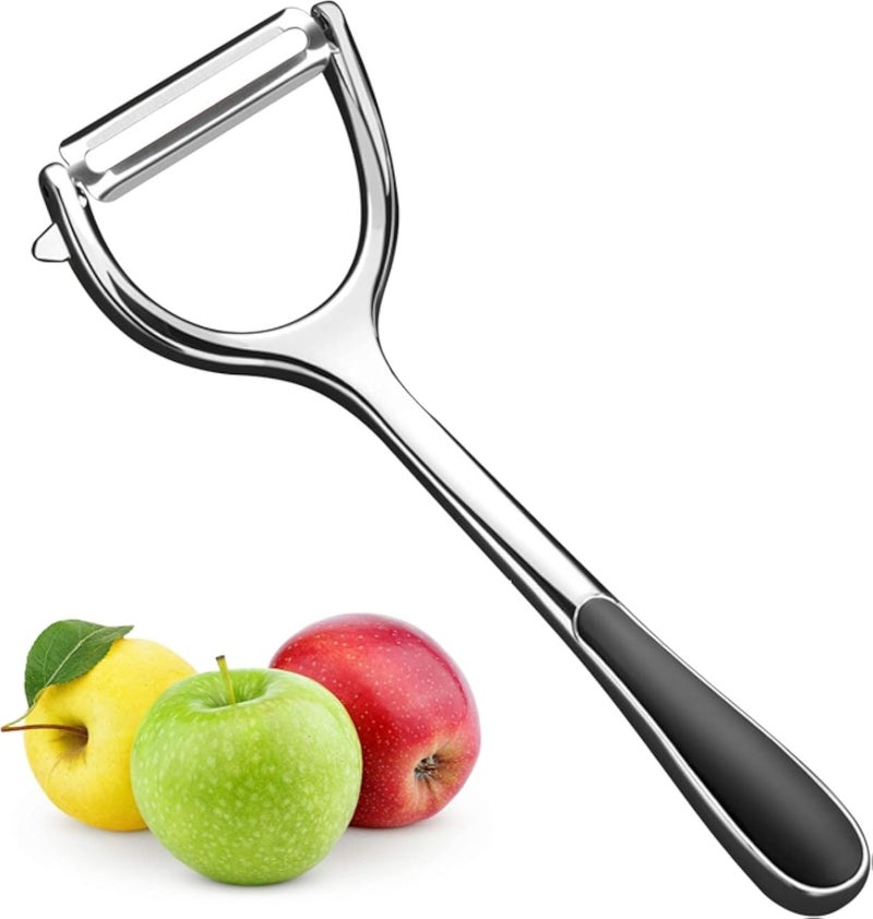Potato Vegetable Peeler for Kitchen, Stainless Steel Y-Shaped Rotating Peeler with Ergonomic Non-Slip Handle, Household Fruit Peeler,â€¦