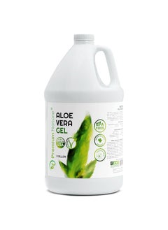 Premium Nature Pure Aloe Vera Gel For Face  Dry Skin Sunburn Relief Aloe Vera Gel for Skin Moisturizer Aloe Vera Gel from Aloe Vera Plant Aloe Vera Gel for Hair Aloe Gel 1 Gallon