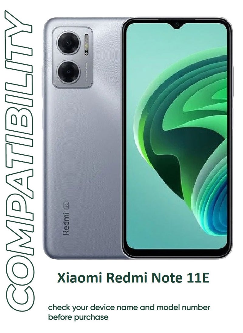 ACLIX 5 Pieces Antistatic ESD Dustproof Premium Quality High Definition Tempered Glass Screen Protector Designed For Xiaomi Redmi Note 11E - Image 3