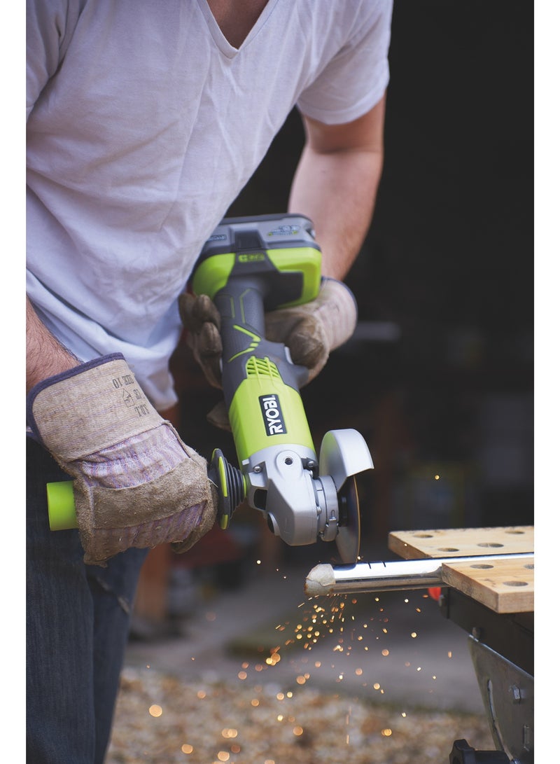 RYOBI Tools Ryobi 18V One+ Cordless Angle Grinder, Bare-Tool, 115 Mm - Image 3