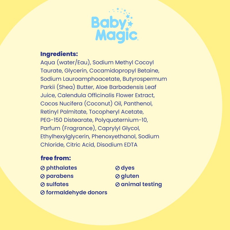 Baby Magic Moisturizing Hair & Body Wash, 16.5 Fl Oz - Image 5
