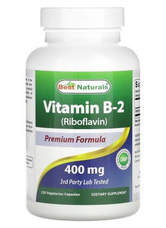 Vitamin B2 (Riboflavin) 400 mg 120 Vegetarian Capsules - pzsku/ZD8A1DD77C6A656E73561Z/45/_/1730767260/cf68b94f-8f40-41c6-a469-67518015b5af