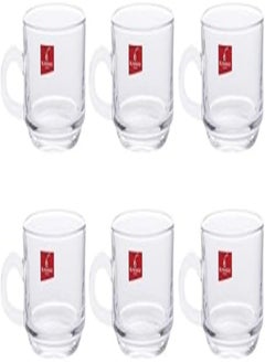 Blinkmax Blink Max brand cup set, pure glass, set of 6 pieces, code: B58 