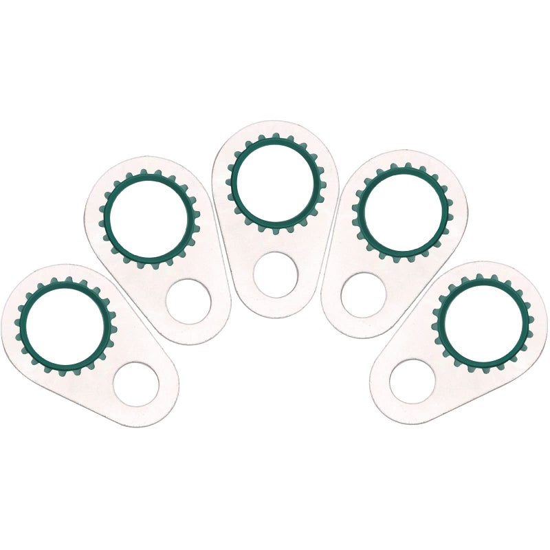 BUSY-CORNER A/C System Compressor Gasket Seals Air Conditioning Compressor Port Seal Washer Kit 60 Pieces Gasket Bonded Seal Assortment - Image 4