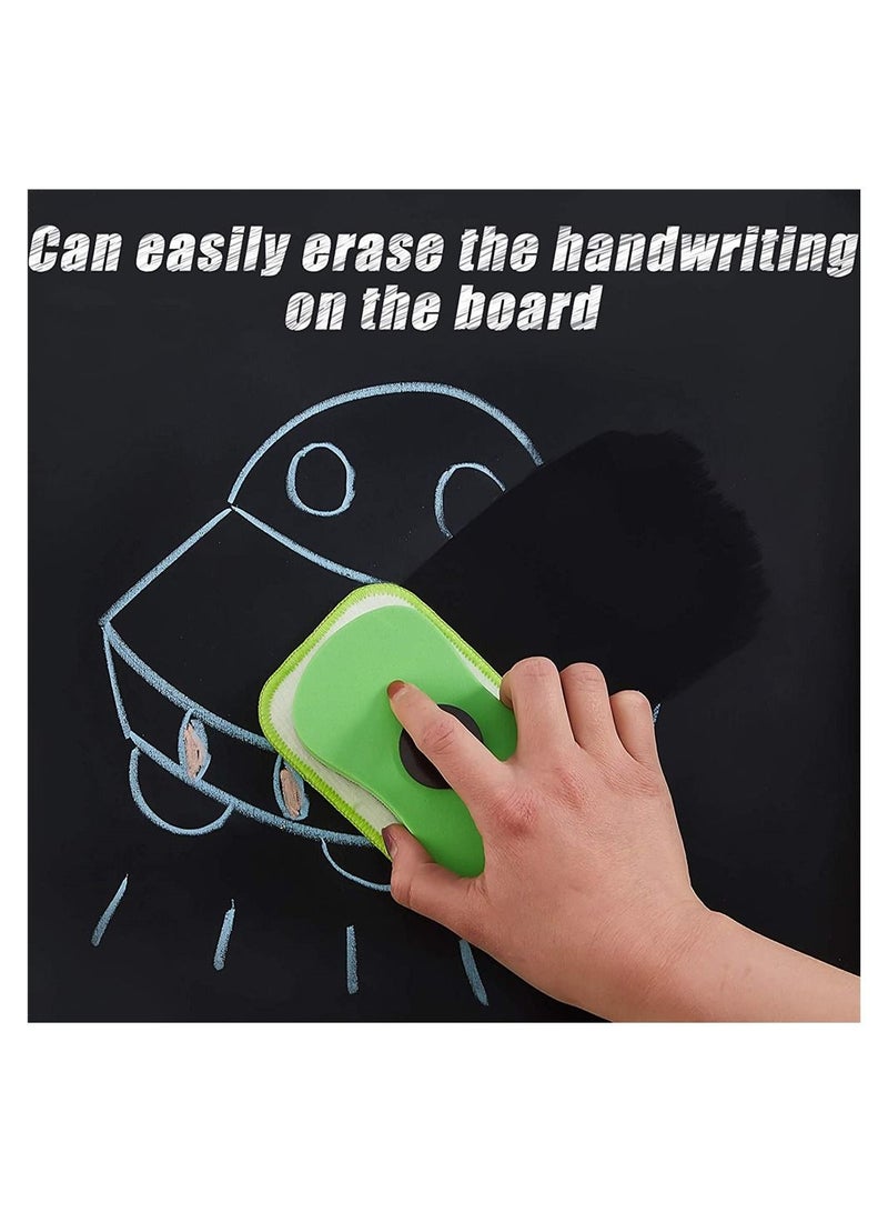 3Pack Microfiber Chalk Eraser Washable Whiteboard Blackboard Dry Erase - Image 3