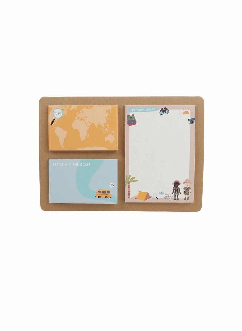 Midi Adventure-Themed Sticky Notes Set - Image 2