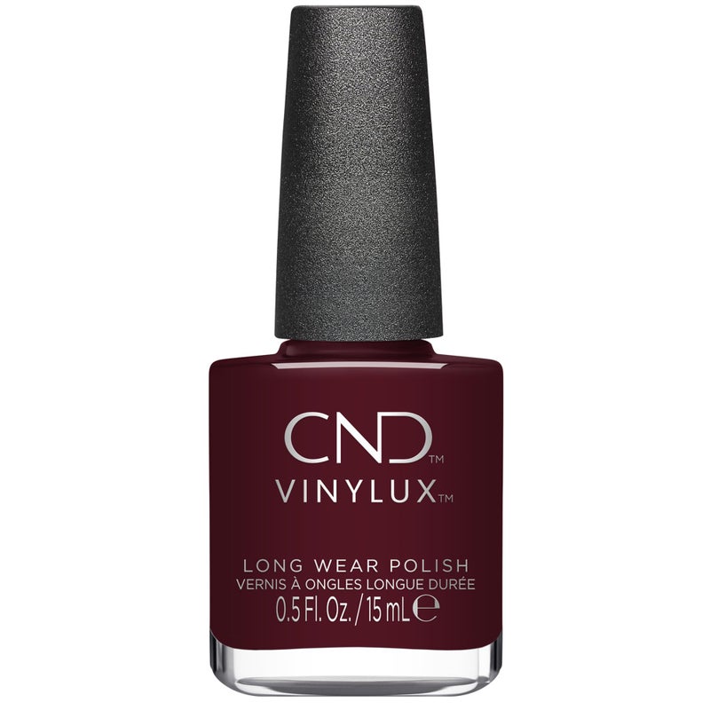 CND Vinylux Longwear Red Nail Polish, Gel-like Shine & Chip Resistant Color, Oxblood, 0.5 fl. oz - Image 1