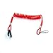 Pumuho Boat Engine Safety Kill Stop Switch Lanyard Emergency Cut Off Cord for Yamaha Tohatsu Outboard Motors2 Pcs - Image 2