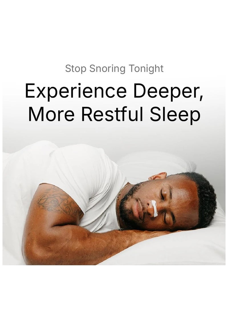 VIVP - 15 Count Anti-snoring nose patch Comfortable anti-snoring device, Boost Oxygen Intake, Reduce Snoring, Improve Sleep Quality , Sweat Resistant, Skin Safe Nasal Strips, Extra Strength Snoring Solution - Image 1