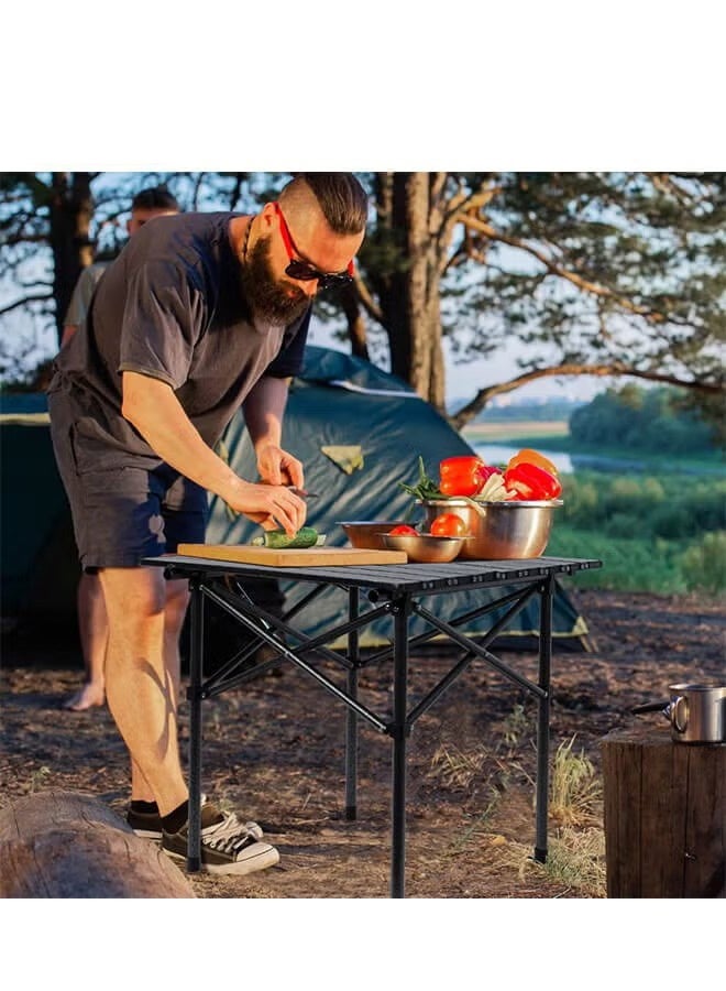AGD Portable Folding Camping Table, Lightweight, Suitable for Picnics, Camping, and Outdoors - Image 3
