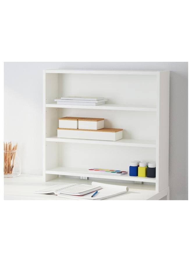 erorex Desk top shelf, white, 64x60 cm - Image 5