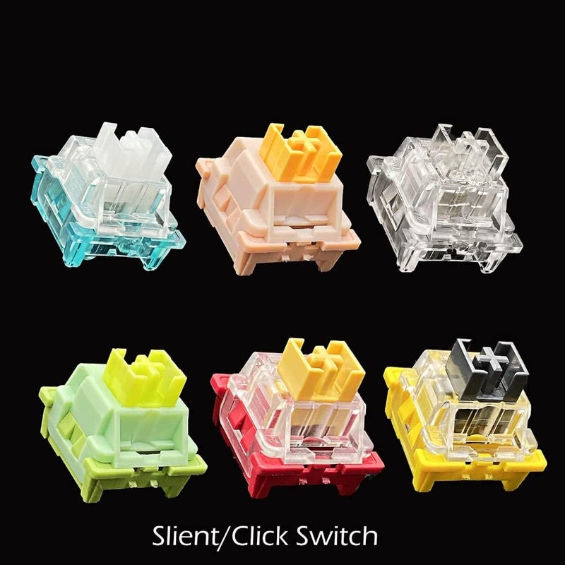 /Clicky Switches Mechanical Keyboard 3Pin Pre-Lubed Gaming MX Switches - Image 2
